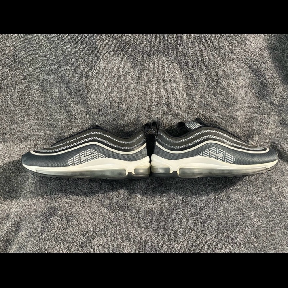 Nike Air Max 97 Navy Blue and Gray Sneakers - Picture 6 of 7